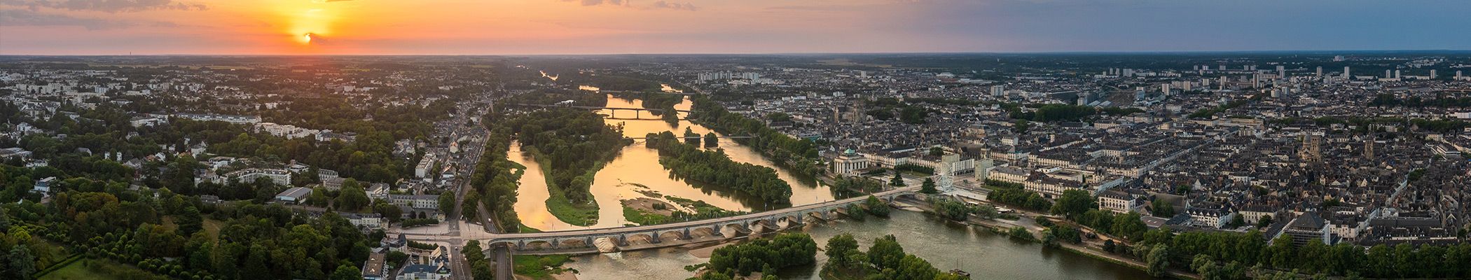 Photos et vidéos par drone à Tours