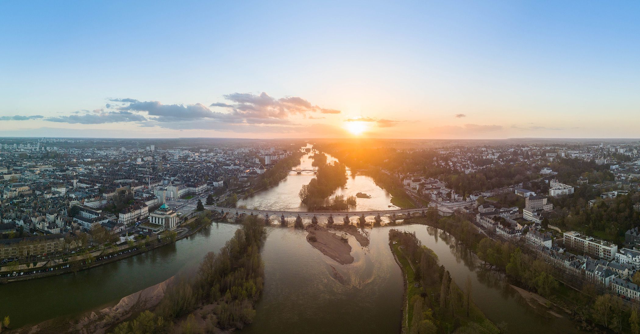 Photographie en drone à Tours
